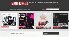 Desktop Screenshot of mathpromo.com